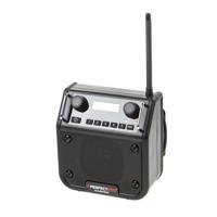 PerfectPro DABPRO Bouwradio DAB+, VHF (FM) AUX, Bluetooth Stofvast, Spatwaterbestendig, Stofdicht Zwart - thumbnail
