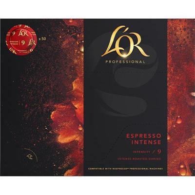 Douwe Egberts L&apos;or professional discs Intensity 9, Espresso Intense, pak van 50 discs
