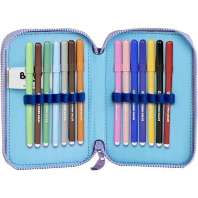 Pennenzak Bluey Licht Blauw Light Blue 12,5 x 19,5 x 4,5 cm