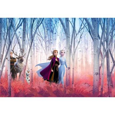 Komar fotobehang frozen friends forever 368x254 cm blauw