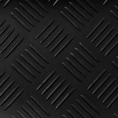 Vloermat anti-slip 3 mm 1,5x4 m rubber ruit