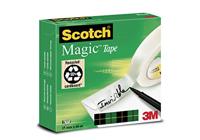 Scotch plakband Magic Tape ft 25 mm x 66 m - thumbnail