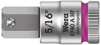 Wera 8740 A HF Binnenzeskant Zyklop Bitdop met 1/4"-aandrijving met vasthoudfunctie, 5/16" - 1 stuk(s) - 05003389001 - thumbnail