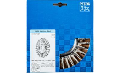 PFERD TOOLS Ronde borstel POS RBG 17813/22,2 CT INOX 0,50 43304018 1 stuk(s)