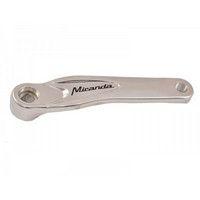 Miranda alu linkse crank alfa 1 170mm lengte zilver 574001 - thumbnail