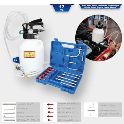 Tandwielkastolie-vulapparaat met adapter Brilliant Tools BT621000