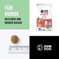 JOHN DOG Good Form Medium and large breeds Pork with beef - droog hondenvoer - 3kg - thumbnail