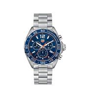 TAG Heuer CAZ1014. BA0842 43 mm Formule 1 chronograaf wijzerplaat met ringhorloge, blauw - thumbnail