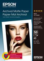 Mat fotopapier Epson C13S041344 A3 50 Lakens (1 Stuks) - thumbnail