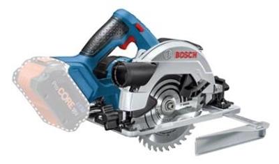 Bosch Professional GKS 18V-57 G Accu-cirkelzaag Zaagdiepte 90° (max.) 57 mm Zonder accu, Incl. parallelaanslag 18 V