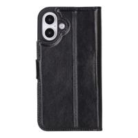 NorthLife iPhone 16 Plus - Leren Afneembare 2-in-1 bookcase telefoonhoes - Zwart - thumbnail