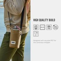 Black+Blum Geïsoleerde Flessentas - Koeltas voor fles - Beige - thumbnail