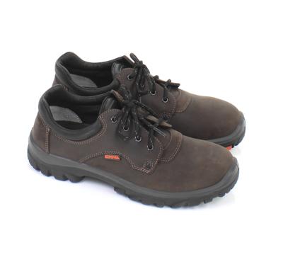 EMMA Werkschoen Zolder Laag S3 Leer Gevoerd | Bruin (D) | Maat 39 - 11.148.114.01