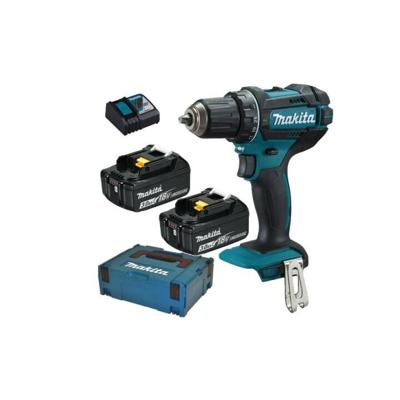 Makita DDF482RFJ 18v Boor-/schroefmachine 3,0 Ah accu (2 st), snellader, Mbox