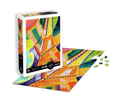 Puzzel - SENTOSPHERE - Calypto - 500 stukjes - Eiffeltoren - Robest Delauney - Zijdezachte afwerking - Geschikt voor kinderen vanaf 8 jaar Puzzel - SENTOSPHERE - Calypto - 500 stukjes - Eiffeltoren - Robest Delauney - Zijdezachte afwerking - Geschikt voor kinderen vanaf 8 jaar