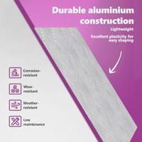 VidaXL Trap tread vierkant 4 pcs zilver 40 x 40 cm aluminium - thumbnail