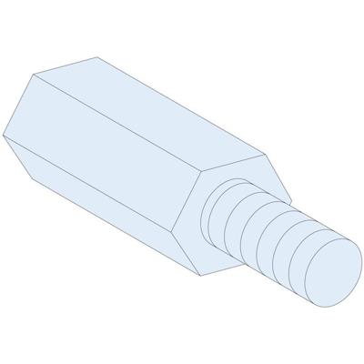 Schneider Electric PrismaSeT-P, afstandshouder, hexagonale, M6, hoogte = 23 mm, (4 stuks) 1 stuk(s) Schneider Electric PrismaSeT-P, afstandshouder, hexagonale, M6, hoogte = 23 mm, (4 stuks) 1 stuk(s)