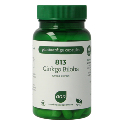 813 Ginkgo biloba extract 60 Vegetarische capsules