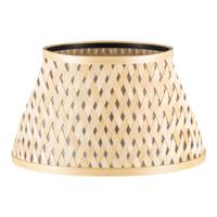 Bamboo Lampenkap - Conisch - Beige - Boheemse stijl - ø30 x 17 cm - E27 fitting - Ontworpen voor tafellampen en Pendellamp - Ontworpen voor woonkamer en eetkamer - thumbnail