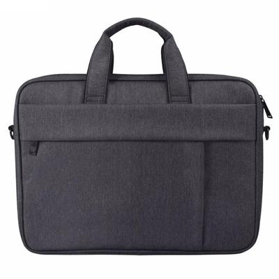 DJ03 waterdichte anti-kras anti-diefstal één-schouder handtas voor 15 6 inch laptops met koffer gordel (zwart)