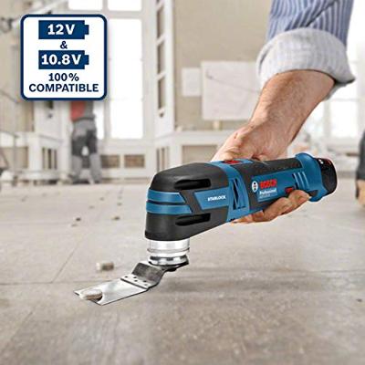 Bosch Professional GOP 12V-28 Accu multitool + accessoires 12V 3.0Ah in L-Boxx - 06018B5006 - thumbnail