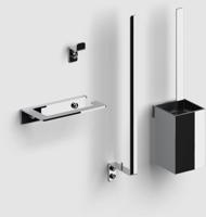 Clou Fold toilet accessoireset rvs geborsteld CL/09.04099.41.01 - thumbnail