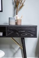 Nohr Bureau 'Frisco' 110 x 60cm, kleur Zwart - thumbnail