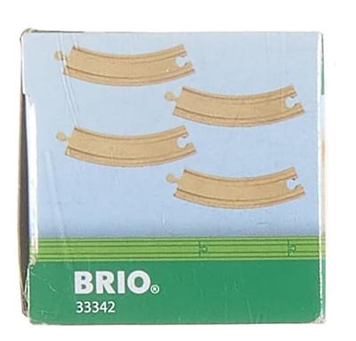 BRIO World Lange gebogen rails - thumbnail