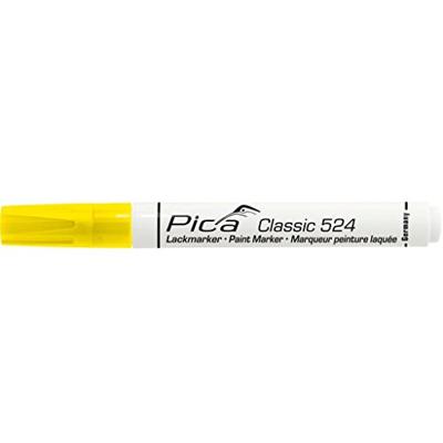 Pica 524/44 Lakmarker 2-4mm ronde tip geel,10st.