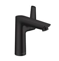Hansgrohe Talis e wastafelkraan 150 met trekwaste mat zwart 71754670 - thumbnail