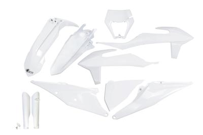 UFO PLAST kappenset trim kit ufo ktm white