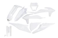 UFO PLAST kappenset trim kit ufo ktm white - thumbnail