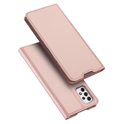 Dux Ducis - Slim bookcase hoes - Samsung Galaxy A53 5G - Rose Goud