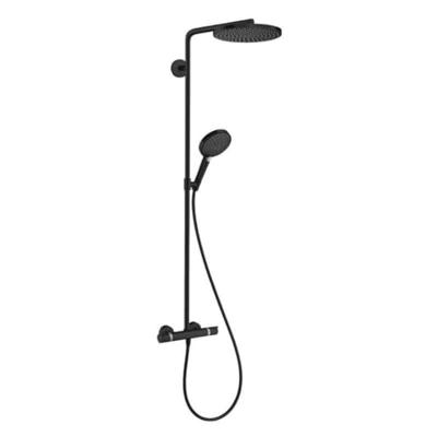 Hansgrohe Doucheset Raindance Select S 240 1jet PowderRain Met Thermostaat Mat Zwart
