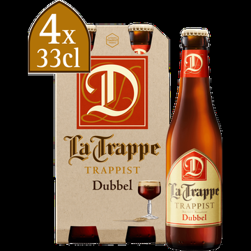 La Trappe Dubbel Fles 4 x 330ML bij Jumbo