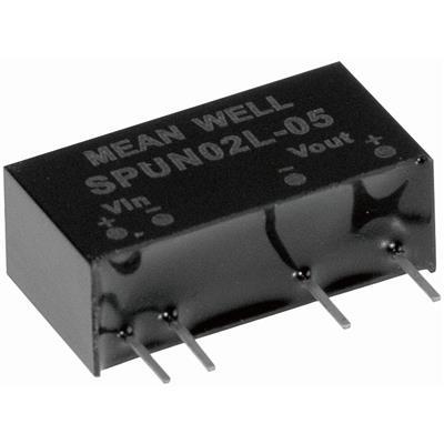 MEAN WELL SPUN02L-15 DC/DC-converter 134 mA 2 W Aantal uitgangen: 1 x Inhoud 1 stuk(s)
