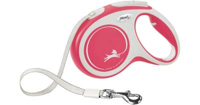 Flexi rollijn new comfort tape M rood 5 meter