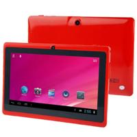 Tablet PC 7.0 inch 512 MB + 8 GB Android 4.0 Allwinner A33 Quad Core 1.5GHz(Red) - thumbnail