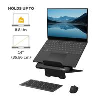 Fellowes Breyta laptopstandaard, zwart - thumbnail