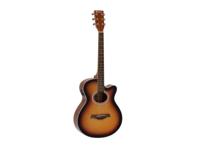 DIMAVERY AW-400 Western Guitar, sunburst - thumbnail