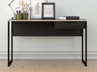 Bureau FUTO 1 lade zwart - thumbnail