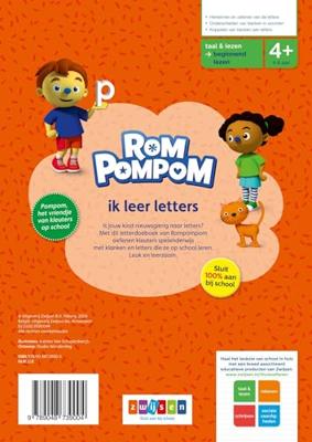 WPG Uitgevers Rompompom ik leer letters 4+