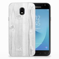 Samsung Galaxy J3 2017 | Bumper Hoesje | White Wood - thumbnail