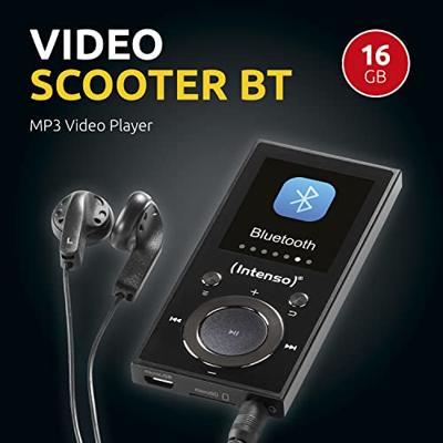 Intenso Video Scooter MP3-speler 16 GB Zwart Bluetooth