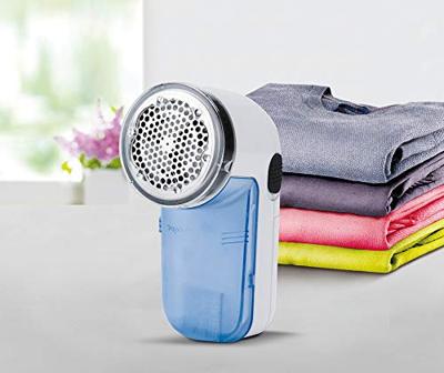 Metaltex elektrische pluizenverwijderaar blauw/wit