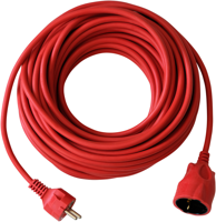 Brennenstuhl Kunststof-Kabel Rood 20M H05Vv-F 3G1,5 - 1162040 - thumbnail