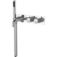 Wiesbaden Style Badthermostaat Inbouw Chroom - thumbnail