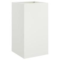VidaXL Plantenbak 42x38x75 cm staal wit - thumbnail