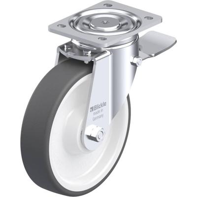 Blickle LH-POTH 200K-ST Zwenkwiel met rem Wieldiameter: 200 mm Draagvermogen (max.): 800 kg 1 stuk(s)