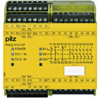 PILZ PNOZ X10.11P 24VDC 6n/o 4n/c 6LED Veiligheidsschakelapparaat Voedingsspanning (num): 24 V/DC 6x NO, 4x NC (b x h x d) 90 x 94 x 121 mm 1 stuk(s) - thumbnail